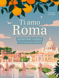 Het kookboek Ti amo Roma